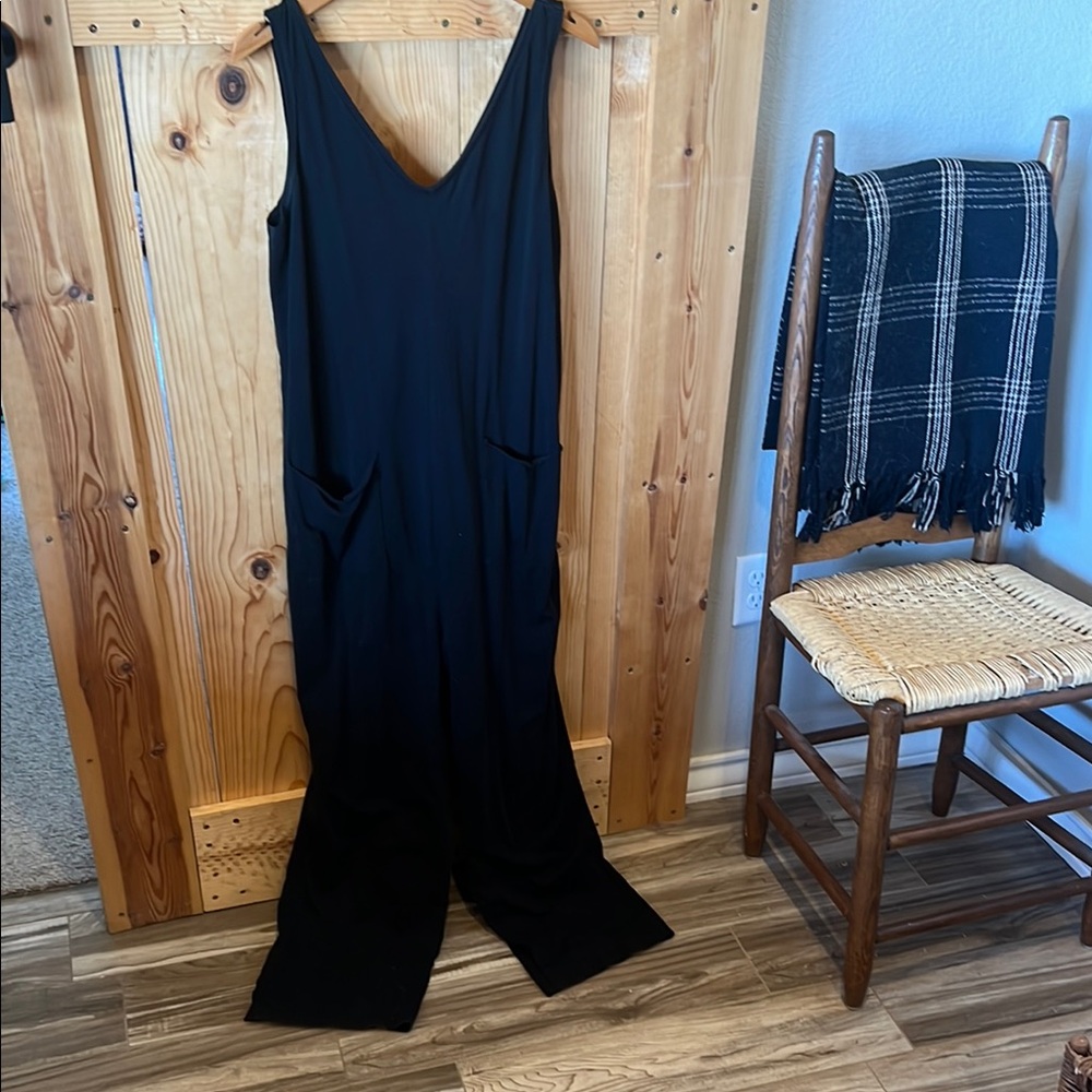 PACT Black Women's Jumpsuit Size Med
